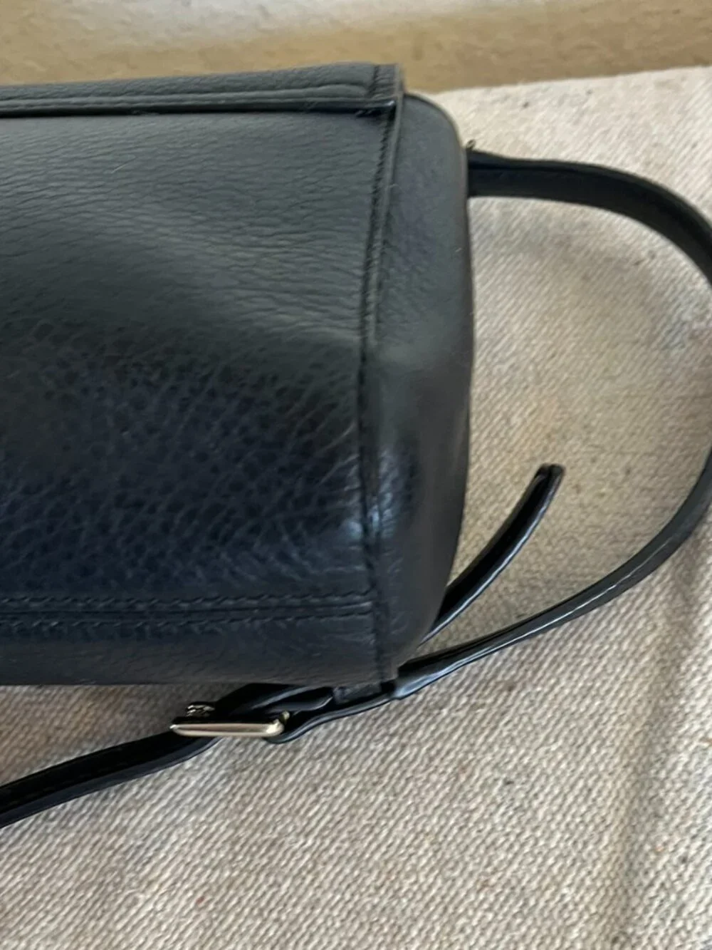 Kate Spade Lr Madison Willow Flap Black Saffiano Leather Crossbody Bag